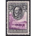 Bechuanaland KGV 1932 3s Black Purple Cattle SG...