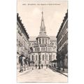 68 - Mulhouse - Rue Magenta et Eglise St-Etienne