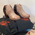 Freebird Detroit Leather Boot SZ 9 Nib Taupe NO...