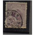 NETHERLANDS 1891 WILHELMINA 25C MAUVE F/U SG155