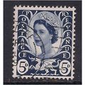 Wales GB 1968 5d Royal Blue Definitive SG W11.(...