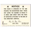kna-3996 don edens san jose calif 1960s cb qsl ...