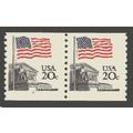 1895 20c U.S. Flag Fine MNH SG CNP Left 2 V0065