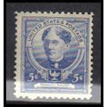 872 5c Frances Willard Just Clears MNH KA3196