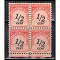 J88 1/2c Postage Due Fine MNH Blk/4 O7073