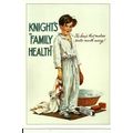 Advertising KNIGHT'S FAMILY HEALTH Postcard (Ro...