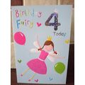 4th Birthday Cards - Birthday Fairy 4 Today - 002
