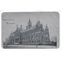 Assize Courts Manchester Alumino Postcard