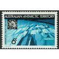AAT 1971 10th Anniversary Antarctic Treaty 6c B...