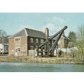 Kennett & Avon Canal Burbage Wharf Boat Postcard