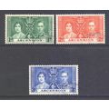 Ascension Scott 37/39 - SG35/37, 1937 Coronatio...