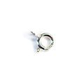 6mm Sterling Silver Bolt Ring (open) 925 Jewell...