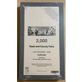 State County Fairs Full Sealed Pad of 100 Sheet...