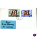 Pitcairn Islands FDC 1972 - SG 124-125 - Silver...