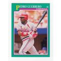 1991 Score Pedro Guerrero baseball card #140 – ...