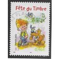 FRA 2002 46c 'STAMP DAY' FINE USED (EBID55-612)