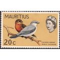 MAURITIUS, BIRDS, Mauritius Cuckooshrike, yellow 1965, 20c