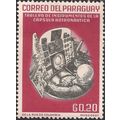 PARAGUAY, SPACE, Walter M. Schirra spacecapsule, red 1963, G.0.20