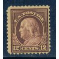 512 12c Benjamin Franklin Just Clears MDG M06486