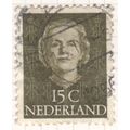 Netherlands 1949 - SG688 - 15c green - Queen Ju...