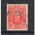 Southern Rhodesia - 1931-37 - 1d Scarlet (sg16a...