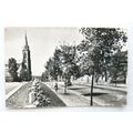 1959 postcard Avenue De Tahiti et L'Eglise Gace...