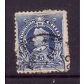 CHILE 1901 SG 89 5c BLUE FINE USED #4