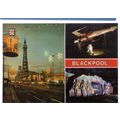 ILLUMINATIONS, BLACKPOOL multiview unused postc...