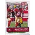 2016 Score Football 277 Quinton Patton San Fran...