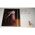 1969 Schaefer Beer Ad - Thomas Jefferson Spent