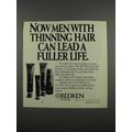 1983 Redken RK Thinning Hair System Ad - Fuller Life