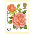 POST OFFICE STAMP POSTCARD<>ELIZABETH OF GLAMIS
