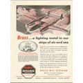 WESTERN CARTRIDGE COMPANY 1943 Brass fighting m...