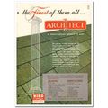 BIRD SON INC 1954 Architect Master-Bilt Shingle...