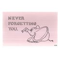 NEVER FORGETTING YOU.. ELEPHANT unused vintage ...