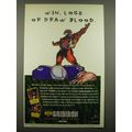 1996 Upper Deck Gridiron Fantasy Football Card Game Ad - Win, Lose or Draw Blood