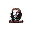 Small Che Guevara Pin Badge Metal Black Red Nic...