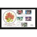 GREAT BRITAIN 1983 CHRISTMAS N07 SILK 1983 SERI...