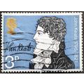 STAMP Great Britain SG884 1971 3p John Keats Used