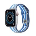 Rainbow Silicone Strap Watchband For Apple Watc...
