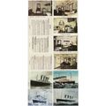 6 Small Print Steam Ship RMS Titanic Interior R...