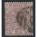 1876 SG141 2 1/2d Reb-Brown KEY Plate 3 Fine Us...
