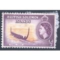 British Solomon Islands 1956 - SG82 - 1/2d oran...