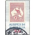 AUSTRALIA, Stamp Exhibition, 1913 Kangaroo, blu...