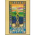 Hexham, Northumberland - Millennium Banner - po...