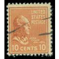 Used 815 10c John Tyler Barely Clears M07956