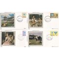 New Zealand Commonwealth Day Maori 4x Benham Fi...