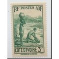 Ivory Coast Stamp Scott #148, Mint Never Hinged