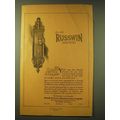 1924 Russwin Hardware Ad - Russwin Distinctive ...