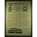 1950 Nash Airflyte Car Ad - Airflyte owner beefs about cows!
